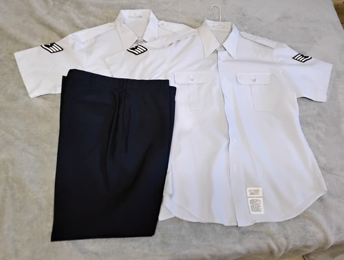 USAF Air Force Men's Class A Dress Blues Service Uniform Trousers/Pants/Slacks