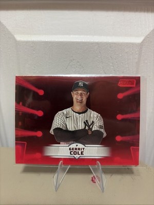 Gerrit Cole Red Parallel 2025 Topps Stadium Club #140