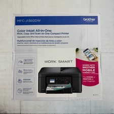 Brother MFC-J1360DW Color Inkjet All-In-One Wireless Work Smart Scannerr Copierr