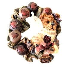 Vintage Bearwear By Boyd's Bears and Friends Women's Brooch Multicolor Ceramic