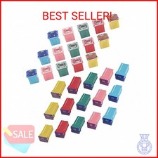 30 pc Automotive Combination Low and Tall/STD Profile Box Shaped Assortment Fuse