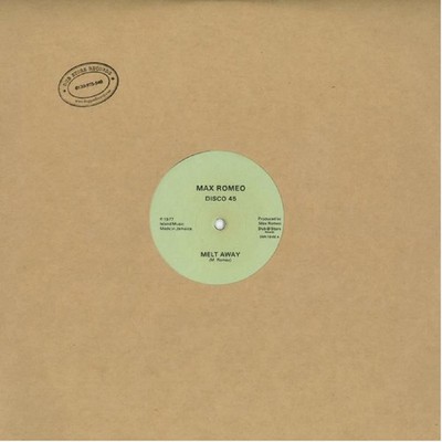 Max Romeo Melt Away/Break The Hold 12 Inch Vinyl DSR1202 Neu