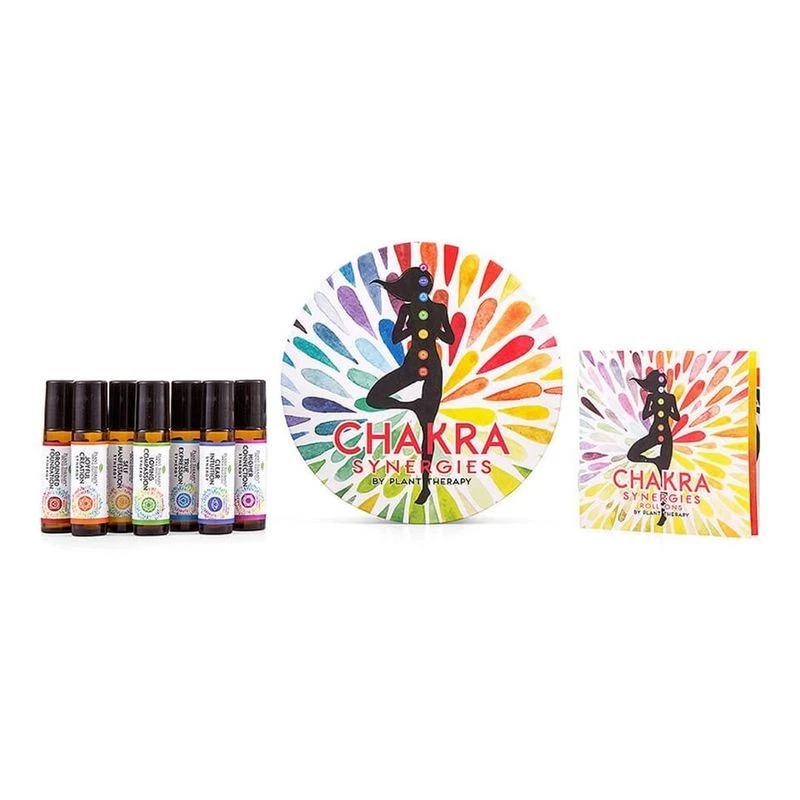 Juego de rodillos de aceite chakra en caja Foto 3 de 4