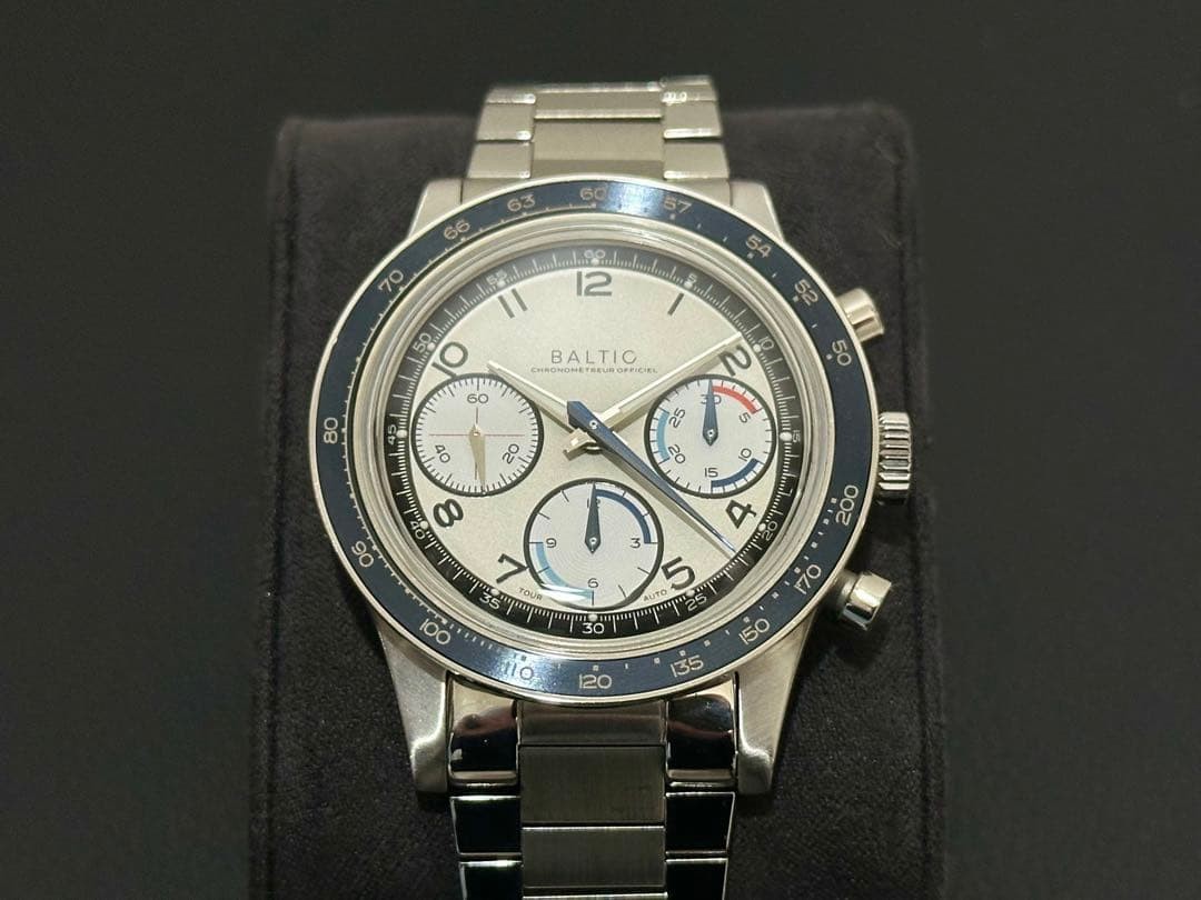Baltic Tricompax x Tour Auto 2024 Limited Men's Watch Wound Chronograph Full Set