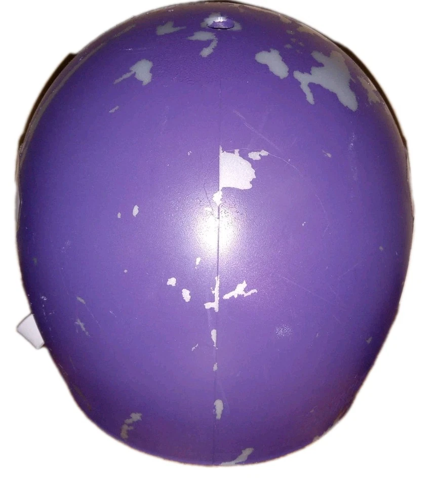 NCAA TCU Horned Frogs Purple Full Size Replica Football Helmet [Not For Play] - Image 4 of 4