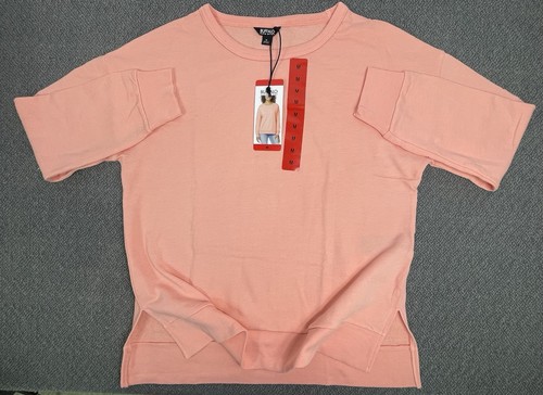 Buffalo Crewneck Pullover by David Bitten Women's Size Medium Orange NWT - Picture 3 of 12