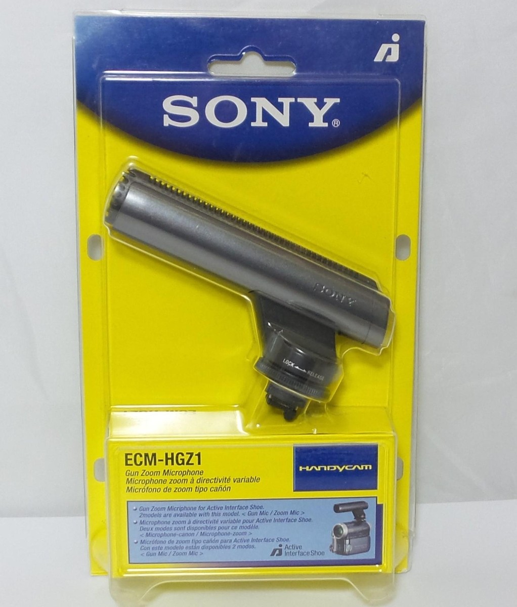 Sony ECM-HGZ1 Condenser Cable Consumer Microphone for sale online