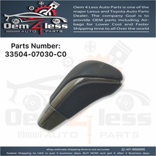 Toyota Avalon Transmission Gear Shift Knob 2013 2014 To 2018 Oem 33504-07030-c0 Toyota Avalon Transmission Gear Shift Knob 2013 2014 To 2018 Oem 33504-07030-c0