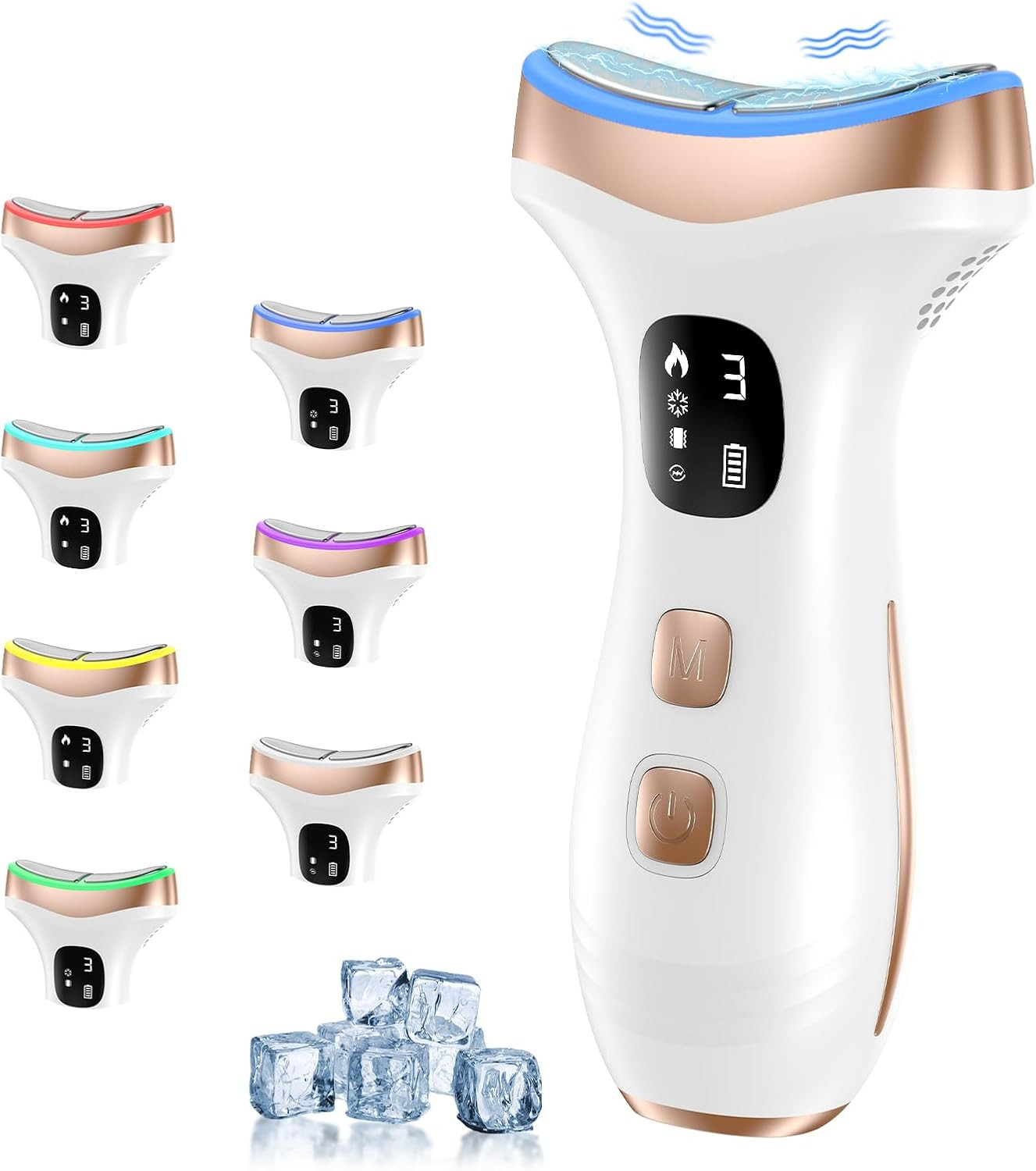 Massaggiatore Viso Lifting Elettrico 15℃ | Dispositivo Antirughe Professionale - 1