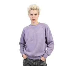 VTG Healthknit 80s Purple Raglan Crewneck Sweatshirt Girls L 14  16 Womens XS USA