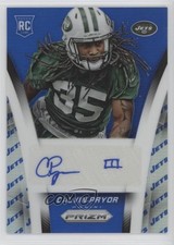 2014 Panini Prizm Rookie Team Logo 24/25 Calvin Pryor #AR-CP Auto 0i1b