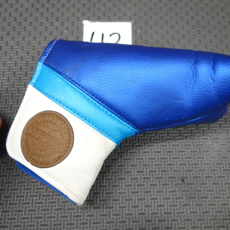 Mizuno Golf MCraft Blade Putter Head Cover Hombres Golf Envío Rápido 251108 RARO Foto 2 de 4