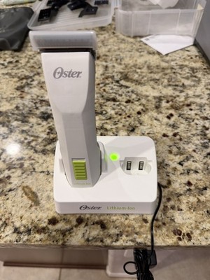 Oster VOLT CLIPPER SET&10 Blade Lithium Ion Rechargeable Battery New open box