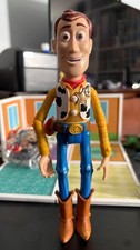 Disney Pixar 2017 Toy Story Talking Sheriff Woody Works 9" Posable Figure