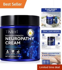 Neuropathy Nerve Care Cream - Fast-Acting Cooling Relief for Feet  Hands 4.23oz