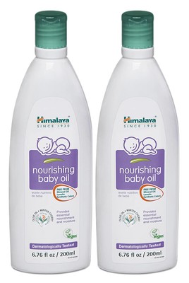 Himalaya Nourishing Baby Oil, Light & Non-greasy For A Soothing Massag