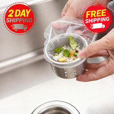 Sink Strainer Bags 400 Pack Mesh Drain Filter Food Catcher Universal Fit