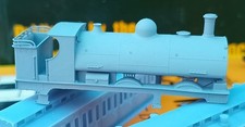 2mm N gauge GWR saddle tank 27xx loco body 3D printed