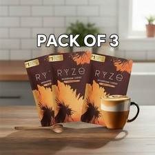 Pack OF 3 Organic Mushroom Coffee - Coffee for , Better Energy - 30 Servings