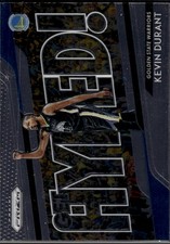 Kevin Durant 2018-19 Panini Prizm Get Hyped! Golden State Warriors #6