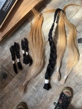 Horse Tail Extension Black Flaxen Lot