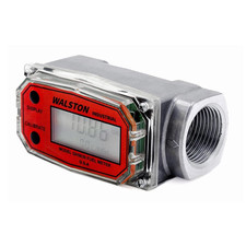 1 Inch Digital Turbine Fuel Flow Meter, 3-30 GPM NPT Fuel Meter Diesel