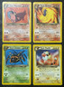 Dark Magcargo, Quilava, Ariados, Flaaffy - Vintage Pokémon TCG: Neo Destiny - HP