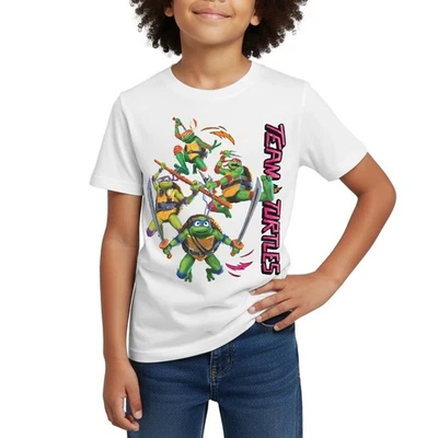 TMNT Mutant Mayhem Team Turtles Kinder T-Shirt - Bild 1 von 4
