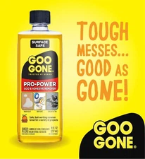 NEW ! 8 Oz , Goo Gone  Pro Power Adhesive Remover. Use on Silicone,Grease, Gum,