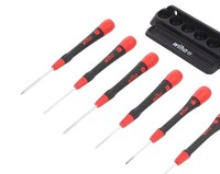 Screwdriver: Precision-Set; Precision; Phillips,Slot; 6P - WIHA.42990 | EU Stock