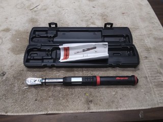 Snap On ATECH2FR125B 3/8" Drive Flex Head TechAngle Torque Wrench 5–125 ft lb #1