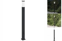 Pollerleuchte Mit Auslass 110 Cm Schwarz IP44