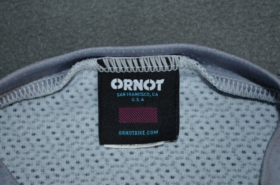 Jersey Ornot Hombre Manga Corta Grande Genesis Gravel Cremallera Completa Foto 3 de 4