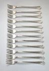 (12) Wallace CARMEL Sterling Silver Cocktail Forks -  5 1/2" NO MONO 196g