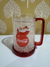 Coca Cola Chiller Mug 400ml Iconic Santa Holidays Are Coming Christmas Gift 