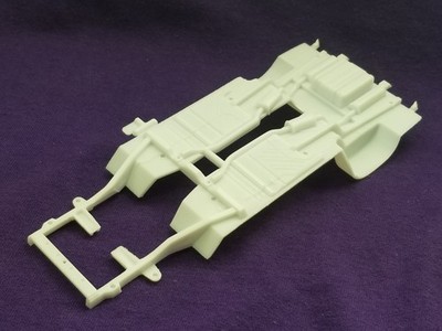 1971 Plymouth Cuda CHASSIS / FLOOR for Revell Monogram 1:24 Model Kit 71