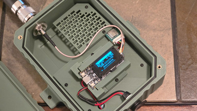 Meshtastic LoRa V4 Enclosure   ASA 3D Printed Weather-Resistant Solar Box