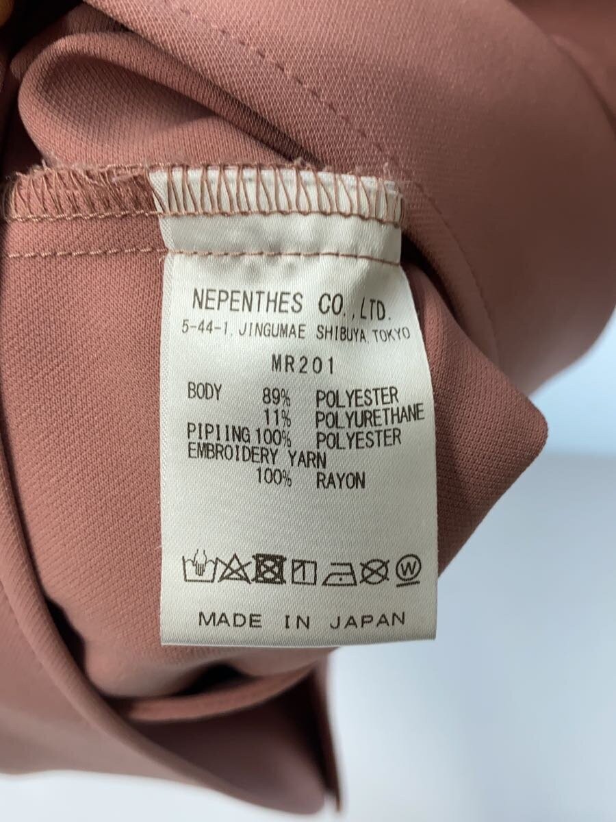 Needles S Pink Polyester Plain Jacket - image 4