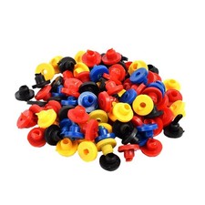 100Piece Colorful Silicone Grommets Nipples for Tattoo Machine Needle Supply