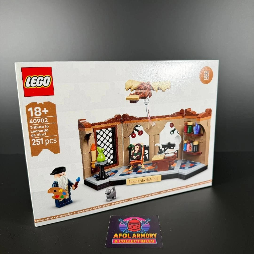 Lego - Tribute to Leonardo da Vinci - Set 40902 - NEW