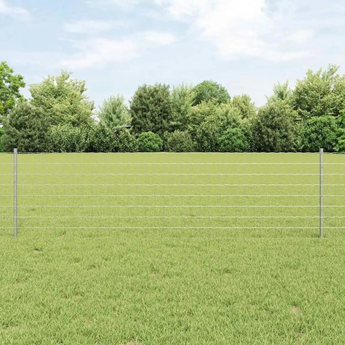 Clôture De Jardin Aspect Pierre 41 Pièces - Barrière Protection 10m Plastique Gris VidaXL