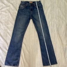 Boys Wrangler 20X Adjustable Waist 12 Slim Western Slim Fit Boys School Jeans