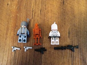 Lego Star Wars 75105 Minifigures Jango Fett, Clone Trooper, Battle Droid