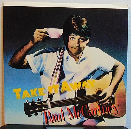 Paul McCartney – Take It Away-1982 Columbia 18-03018 Rock 7" Single + Pic Sleeve