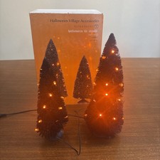 Department 56 Halloween lit sisals trees Accessory 4038917 dept 56 lights trees