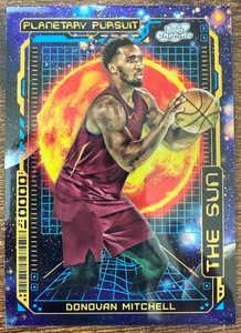 2023-24 Topps Cosmic Chrome - Planetary Pursuit Donovan Mitchell #PPS-4 Sun