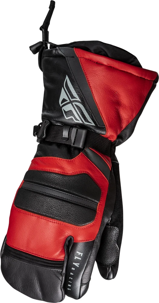 Fly Racing Snow Ridgeline Claws Gloves - Red