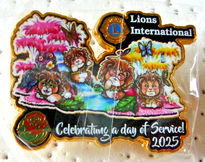 Lions Club Pins - 2025 ROSE BOWL PIN