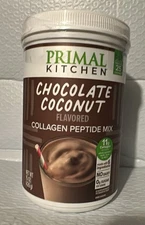 Primal Kitchen Collagen Fuel Collagen Peptide Drink Mix Chocolate Coconut 01/27