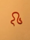 SMILE  FACTORY 1980 Vintage Star Wars YODA ORANGE SNAKE For KENNER Action Figure